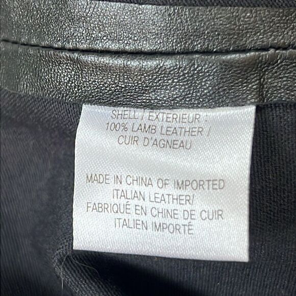 Milly Lamb Leather Skirt - 6 - Picture 5 of 11